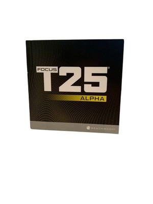 Focus T25 Alpha & Beta w/ Shaun T By Beach Body - Complete 9 DVD Workout Set-CIB