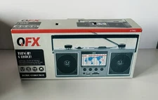 QFX AM/FM/SW Radio.  Model: J-114U Retro Collection New Open Box USB As Mp3