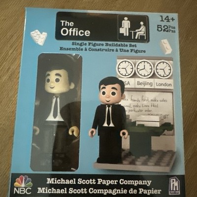 The Office Single Figure Buildable Set Michael Scott Paper Company | eBay