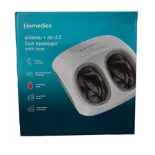HoMedics Shiatsu Air 4.0 Foot Massager with Heat Adjustable Intensity (OPEN BOX)