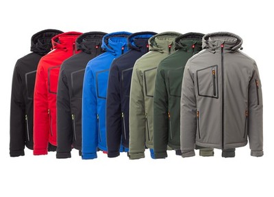 Payper Herren Softshell Jacke mit Fleece Einsatz