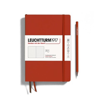 Notebook Medium A5 Soft Punkte Fuchs Rot | Leuchtturm 1917