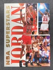 Fleer 1993-94 NBA Superstars Michael Jordan Bulls #7 Insert Basketball Card
