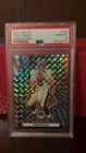 2022 Panini Mosaic Football Green Swirl Drew Brees #295 PSA 9