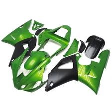 Green Black Fairing Kit For Yamaha YZF1000 R1 2000 2001 ABS Plastic Bodywork Set