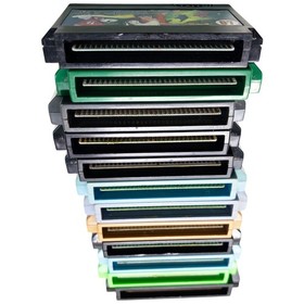 FAMICOM Tetris Dragonball yosshi etc LOT OF 12 SET NES NINTENDO AME