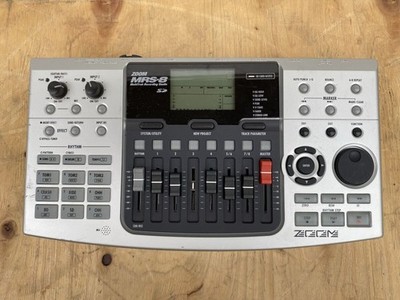 Zoom MRS-8 Multi-trak Recording Studio Recorder Silver Good