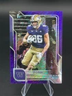 2025 Bowman Chrome University Football Purple Shimmer Refractor Decker DeGraaf #4