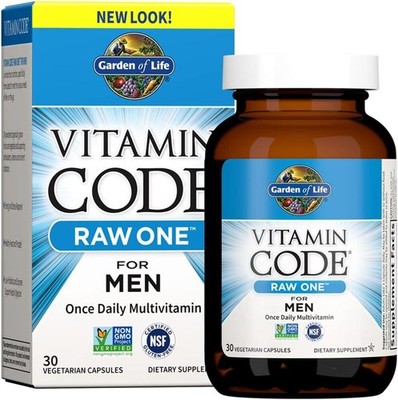 Garden of Life - Vitamin Code Raw One For Men - 30 Vcaps