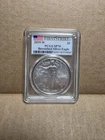 2019-W Burnished American Silver Eagle First Strike PCGS SP70