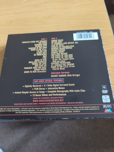 bruce springsteen - Video Anthology. 78-2000. 2 Dvd - Bild 4 von 4