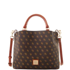 Dooney & Bourke Gretta Small Brenna | Brown Tmoro