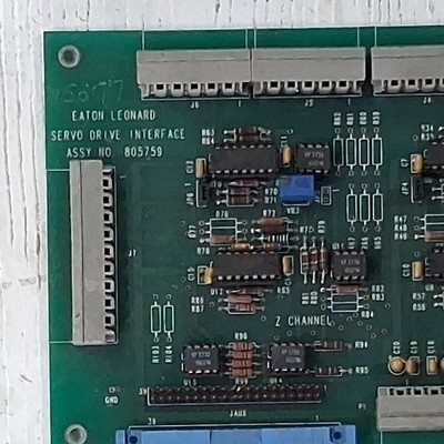Eaton Leonard Servo Drive Interface PCB Assembly Copper FR-4 PCB Assy No 805759