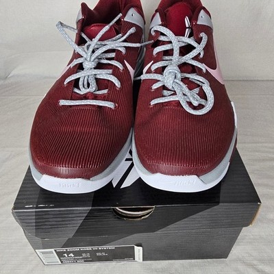 Nike Zoom Kobe VII 7 System Lower Merion Aces Men's Red Grey Sz 14 DS NOS 2012