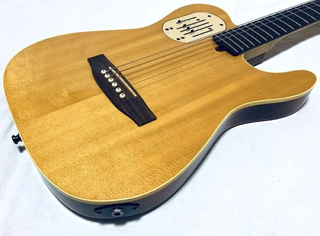 Godin LR Baggs Electronic グリーンエレキギター Electric Acoustic Guitar Godin L.R.Baggs Acousticaster Natural