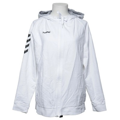 Hummel, Kapuzenpullover, Größe: L, Weiß, Baumwolle, Streifen, Damen #fpE