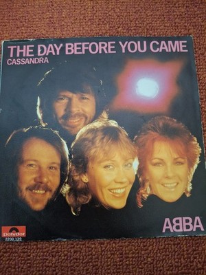 Vinyl 7' Single ABBA - The Day before you came (1982) Polydor Netherlands