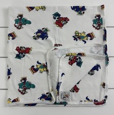 Disney MICKEY  Co Cotton Baby Blanket Lovey Minnie Donald Daisy Toy Rides