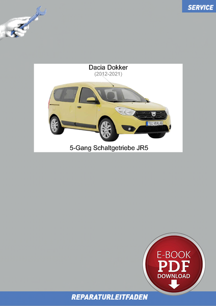 PDF Dacia Dokker (2012-2021) Reparaturanleitung 5 Gang Schaltgetriebe JR5-image