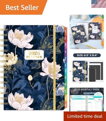 Functional 2026 Planner - Weekly Pages & Inspirational Quotes for Goal Setting