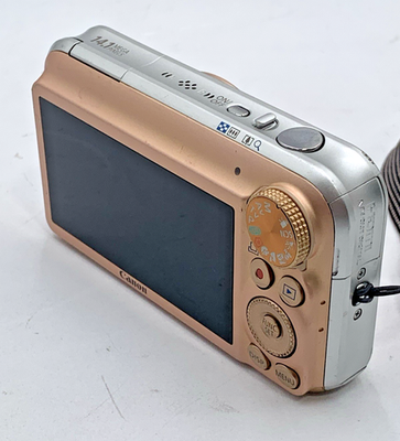 Canon PowerShot SX210 IS PC1468 14x Optical Zoom Gold 14.1mp