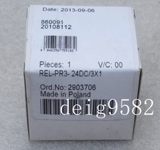 1PC New Phoenix REL-PR3-24DC/3X1 2903706 relay