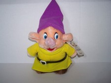 Vintage Dopey Dwarf Plush 7" Snow White 50th Anniversary Disney Sears w/Tag