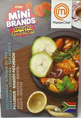        New! ZURU Mini Brands Create MASTER CHEF - South Africa  POTJIEKOS