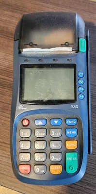 PAX S80 Credit Card Terminal, Used, Unknown Condition