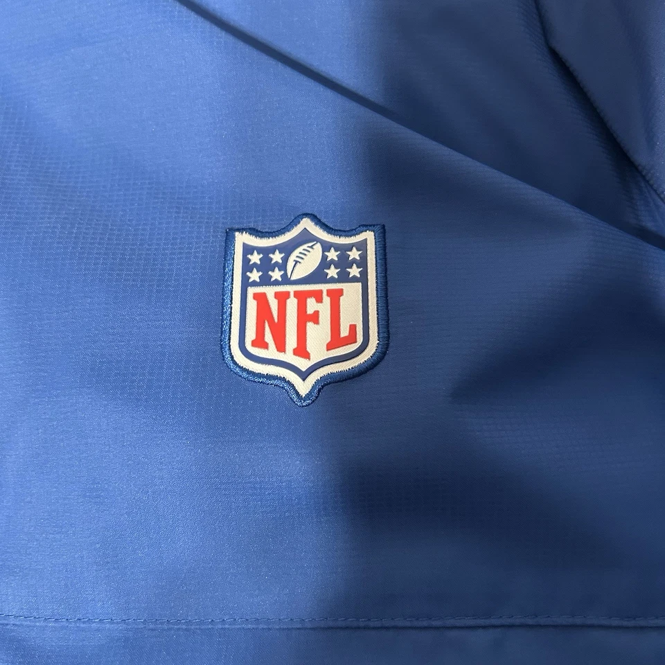 Parka con capucha azul Nike NFL Team Issue DC3054-431 para hombre talla 4XL Foto 4 de 4