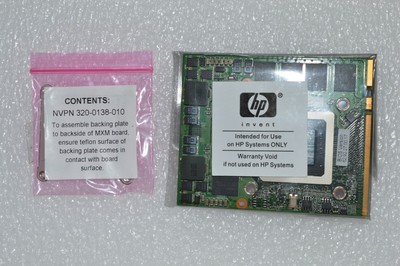 NEU HP (490567-001) NVIDIA QUADRO FX 3600M GRAFIKKARTE 512MB GDDR3 488237-B21