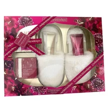 Catherine Malandrino Sweet Honey Almond Ultimate Foot Spa 5 Piece Set NEW