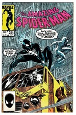 Amazing Spider-Man #254 FN Signed w/COA Rick Leonardi 1984 Marvel Comics