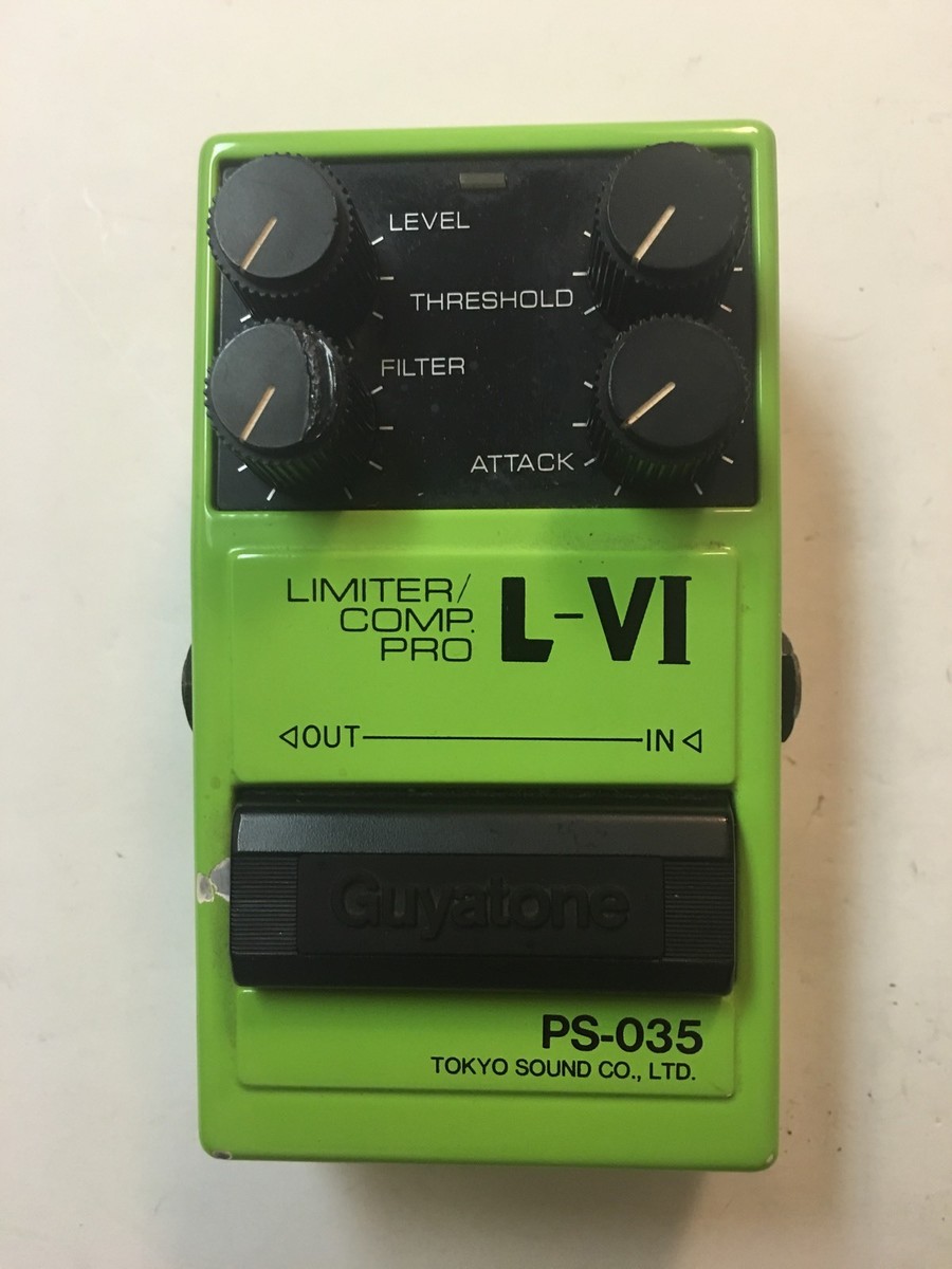 Guyatone Distortion と Compressor グヤトーン X-II PS-040 guyatone
