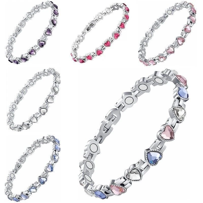 2025 Magnetic Healing Bracelet Therapy Weight Loss Arthritis Health Pain Relief - image 2 of 4