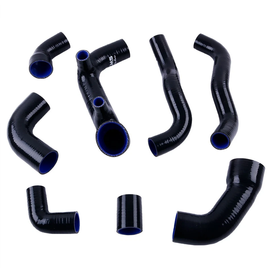 FOR 85-89 Fiat Uno Turbo I.E. MK1 1.3 Silicone Radiator Intake Intercooler Hose - Image 3 of 4