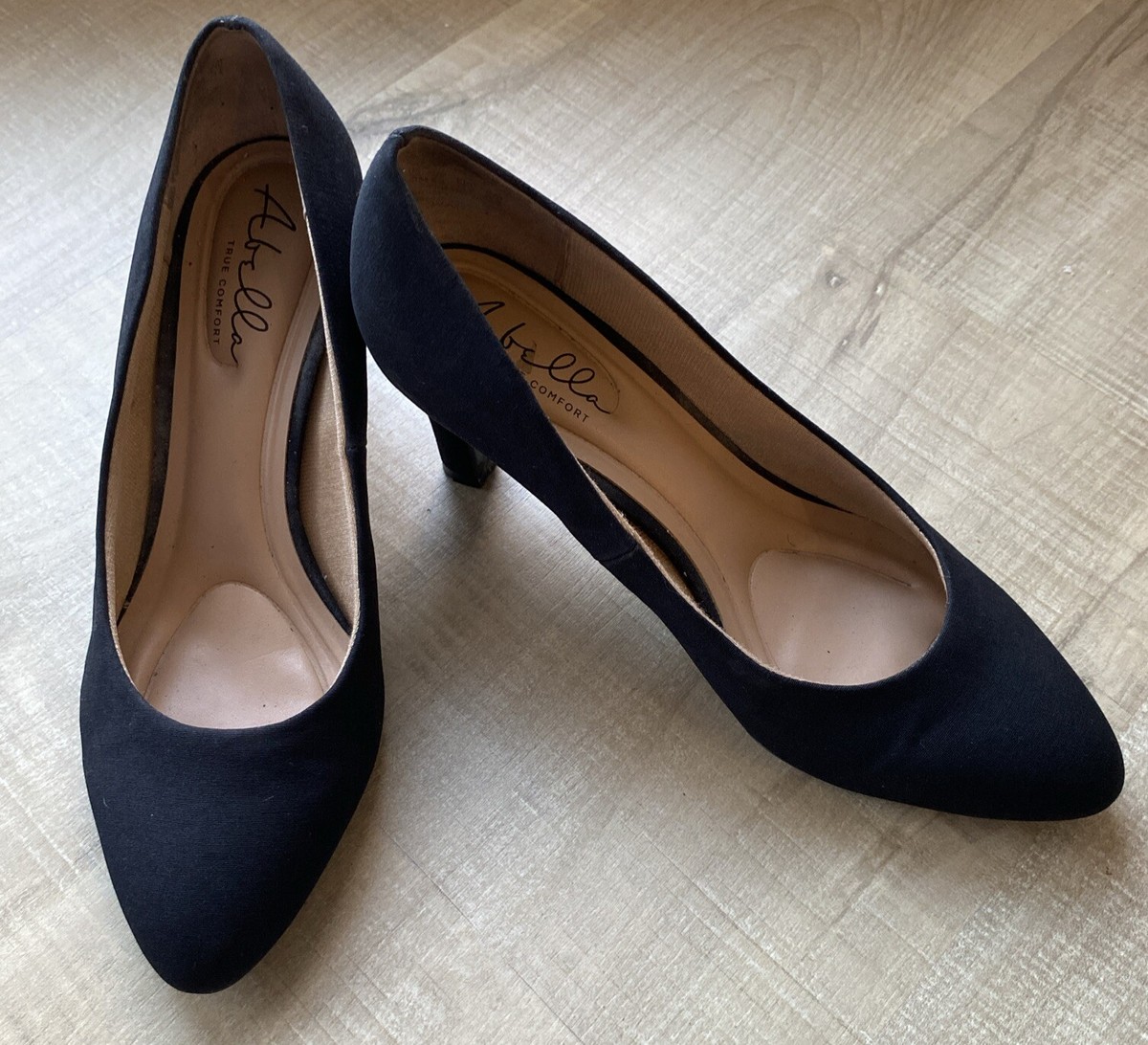 Abella True Comfort Womens Shoes Black Pumps 3