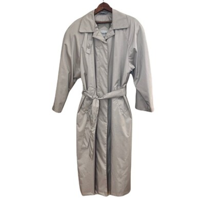 British Mist Champagne Colored Trench Coat
