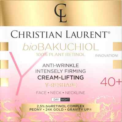 Christian Laurent Bakuchiol Anti-Wrinkle Cream-Lifting 40+, 50ml