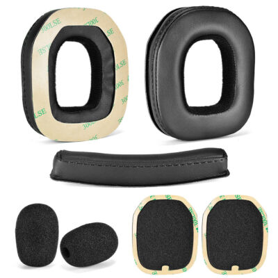 Ohrpolster Kissen Ersatz für ASTRO Gaming A50 Gen3 Gen4 Wireless Kopfhörer Black
