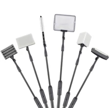 hygger Aquarium Fish Tank Cleaning Kit Tools Algae Scrapers Set 6 In 1 Fish Tank