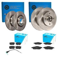 RAP BRAKES BREMSENSET VORNE + HINTEN passend für PEUGEOT 308 Bj. 2007-2015