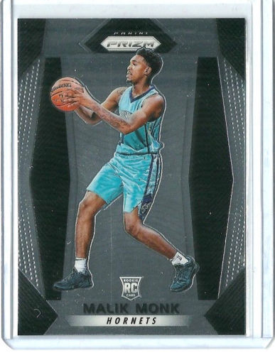 2017-18 PRIZM MALIK MONK BASE ROOKIE RC #233 KENTUCKY NEW TO KINGS WITH FOX HOT
