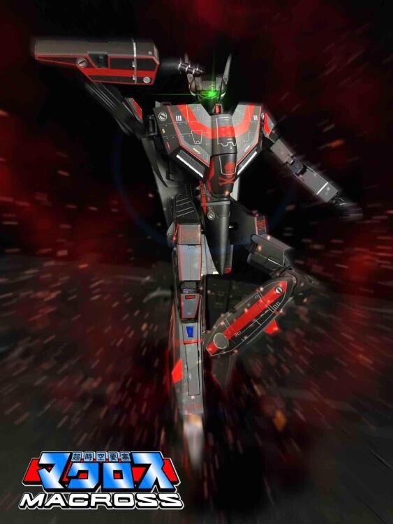 KitzConcept Macross Robotech VF-1S Dark Red Fast Pack Super