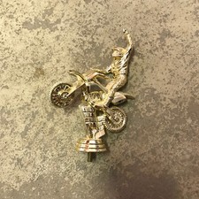 Gold 4" Motocross Trophy Figure Style 5 