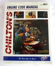 CHILTON'S ENGINE CODE MANUAL PART NO. 8851 Domestic/Import Vehicles 799-2777