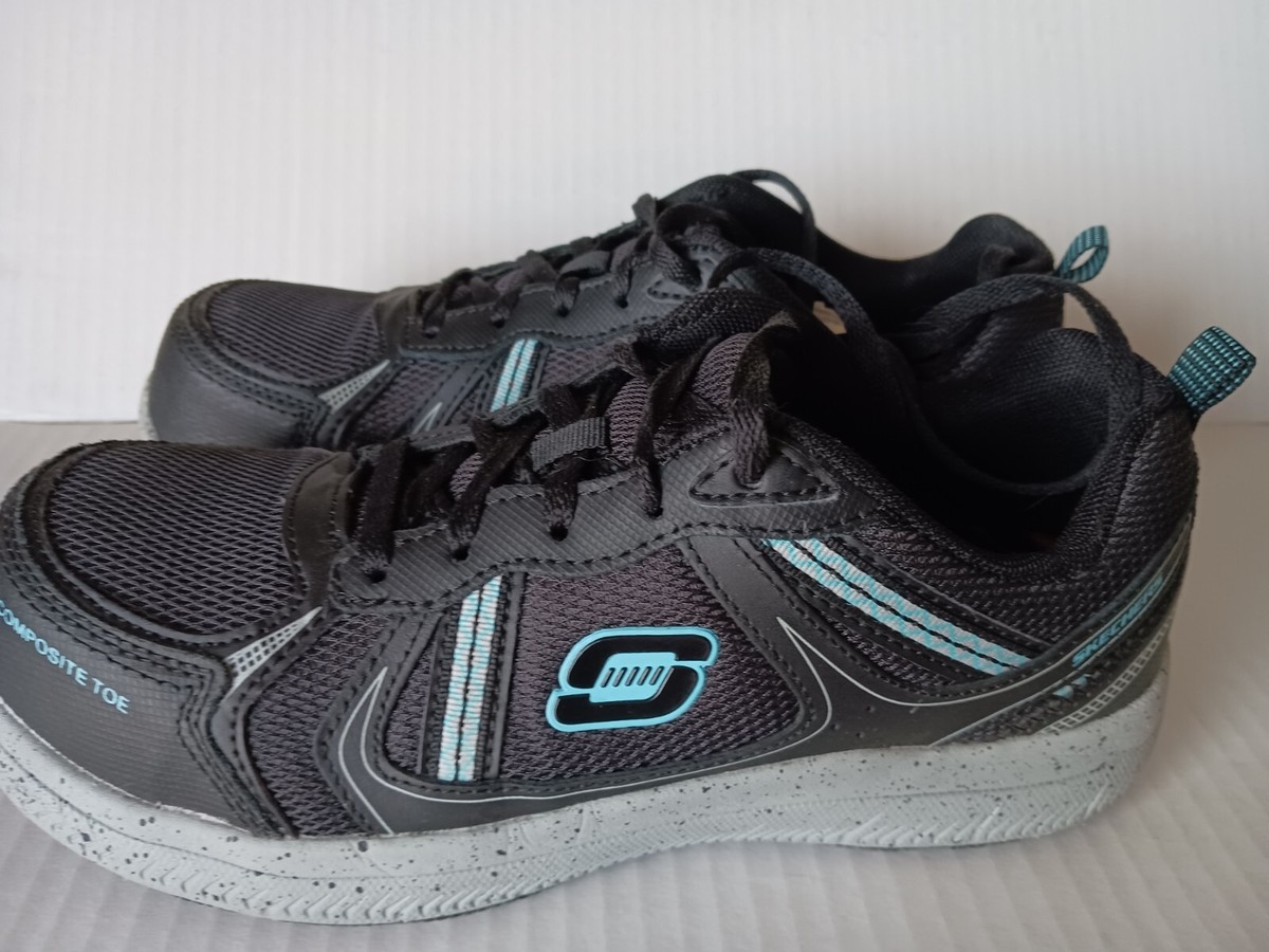 summiteerです。 Skechers Work Summits SR-108077 Black Work Shoe Women's