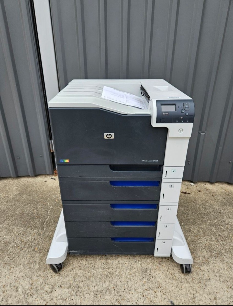 HP Color LaserJet Enterprise CP5525 Wide Format Printer total 18k