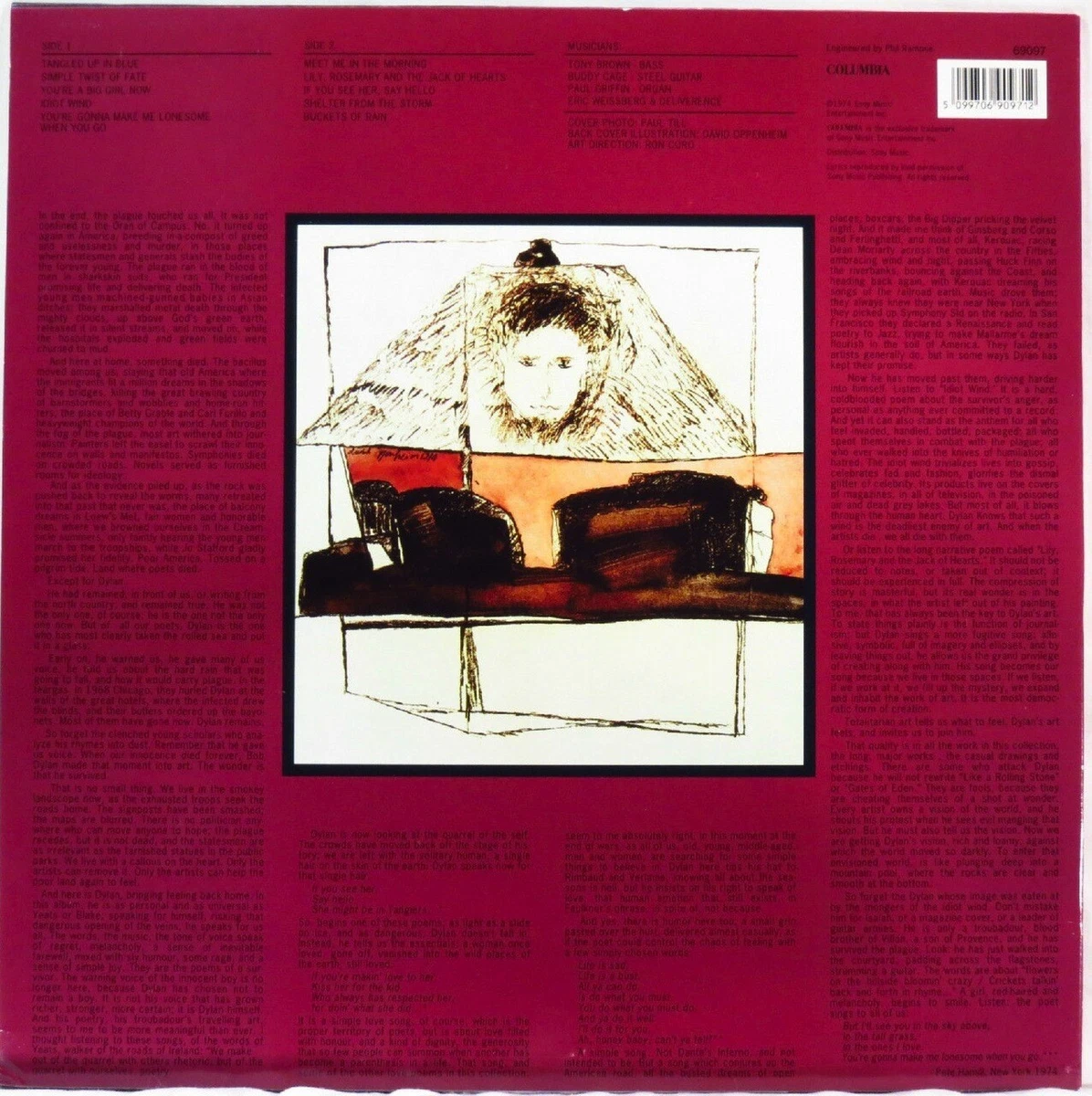 BOB DYLAN - Blood On The Tracks 2000 UK 180 gr. AP press Absolute Analogue  NM LP | eBay