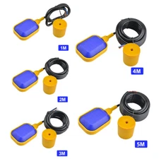 Float Switch Water Level Controller 16A with 1m 2m 3m 4m 5m Cable Sensor